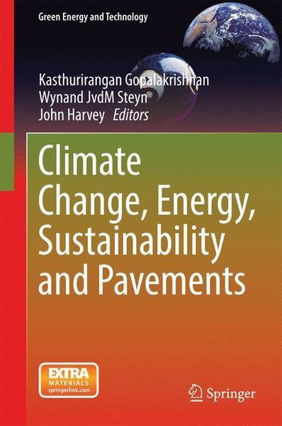Produktbild: Climate Change, Energy, Sustainability and Pavements