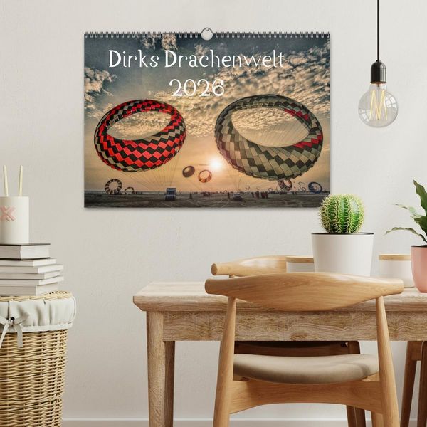 Produktbild: Dirks Drachenwelt (Wandkalender 2026 DIN A3 quer), CALVENDO Monatskalender
