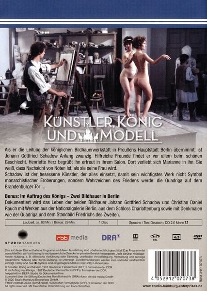 Produktbild: K&uuml;nstler, K&ouml;nig und Modell (DDR TV-Archiv)