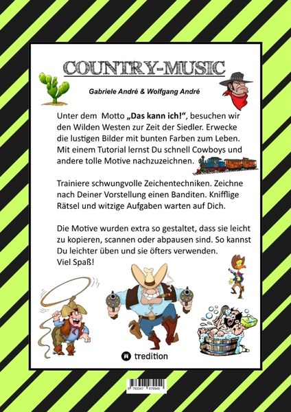Produktbild: Craftbook - 100 Seiten Wilder Westen - Country Music - Cowboys & Cowgirls - Banditen - Indianer - Saloon - Pferde - Knifflige R&auml;tsel - Ausgaben