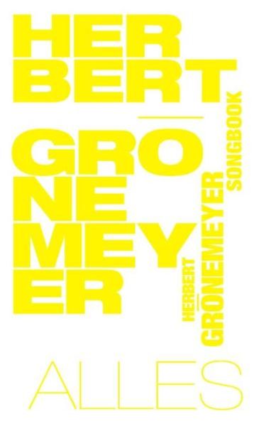 Herbert Grönemeyer Songbook - Alles