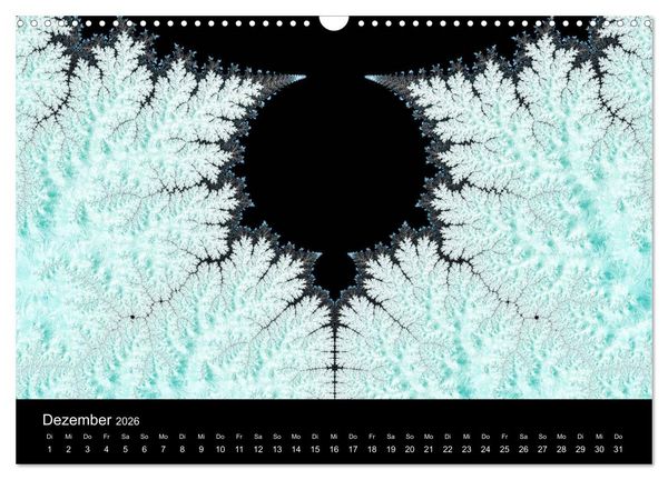Produktbild: Fraktale - Farben - Formen 2026 (Wandkalender 2026 DIN A3 quer), CALVENDO Monatskalender