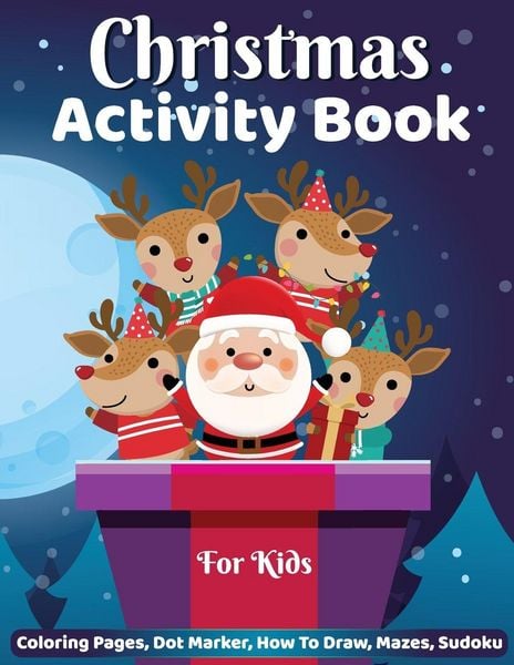 Produktbild: Christmas Activity Book for Kids