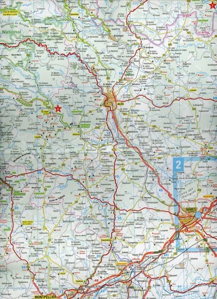 Produktbild: MARCO POLO Karte Frankreich Languedoc-Roussillon 1:275 000