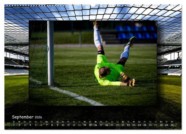 Produktbild: Fu&szlig;ball regiert die Welt (Wandkalender 2026 DIN A2 quer), CALVENDO Monatskalender
