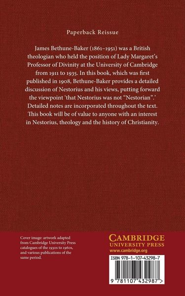 Produktbild: Nestorius and His Teaching