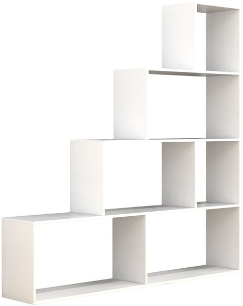 Holz Regal Raumteiler Standregal Bücher Dubila L