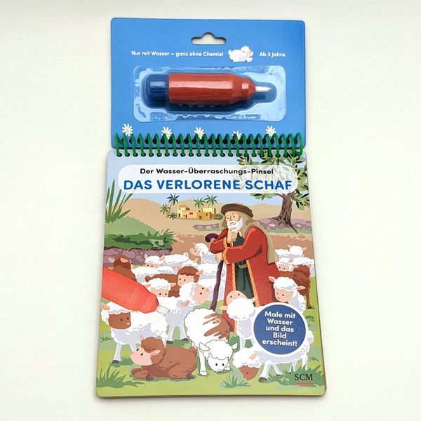 Produktbild: Der Wasser-&Uuml;berraschungs-Pinsel - Das verlorene Schaf