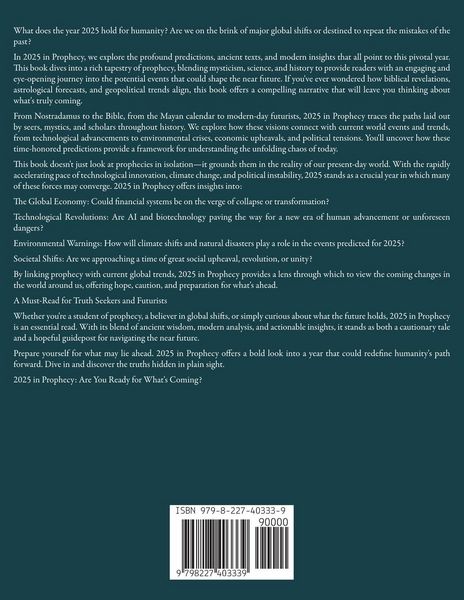 Produktbild: 2025 in Prophecy