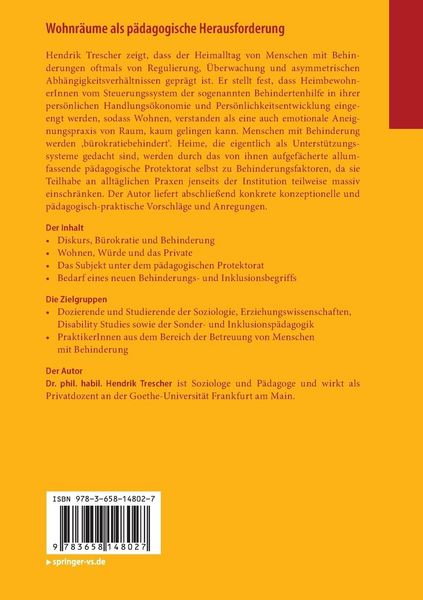 Produktbild: Wohnr&auml;ume als p&auml;dagogische Herausforderung