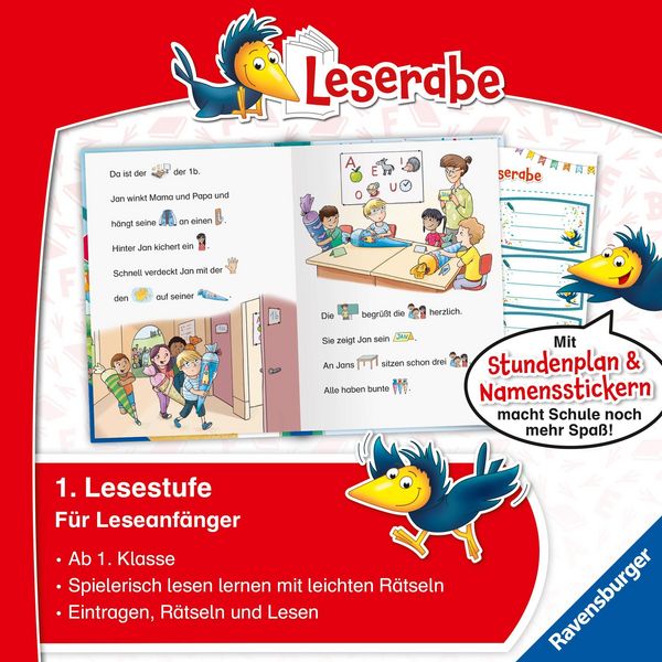 Produktbild: Leserabe Sonderausgaben - Juhu, jetzt bin ich Schulkind!