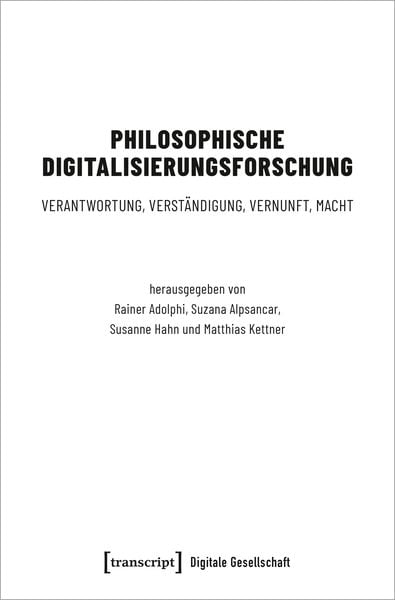 Produktbild: Philosophische Digitalisierungsforschung