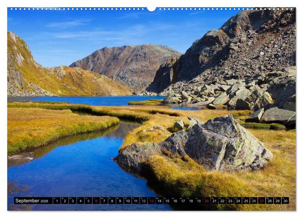Produktbild: Schweizer Alpen. Natur und Landschaften (hochwertiger Premium Wandkalender 2026 DIN A2 quer), Kunstdruck in Hochglanz