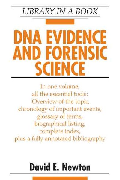 Produktbild: Newton, D:  DNA Evidence and Forensic Science