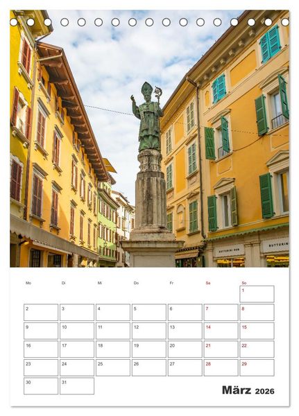 Produktbild: Salo am Gardasee - Reiseplaner (Tischkalender 2026 DIN A5 hoch), CALVENDO Monatskalender