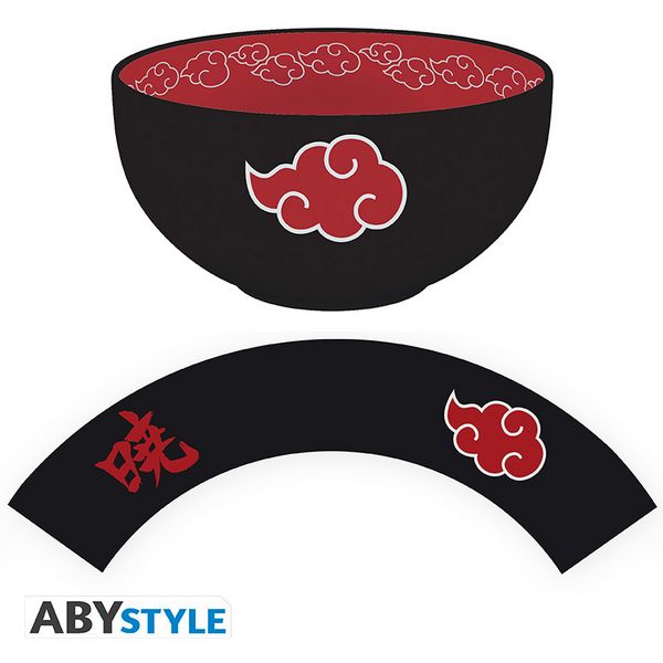 Produktbild: NARUTO SHIPPUDEN - Bowl - 600 ml - "Akatsuki" cardboard pkg