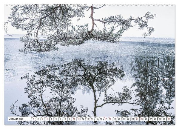 Produktbild: Magie gespiegelter Welten (Wandkalender 2026 DIN A2 quer), CALVENDO Monatskalender