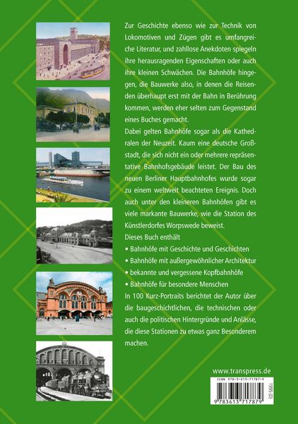 Produktbild: 100 Bahnh&ouml;fe, die man kennen muss