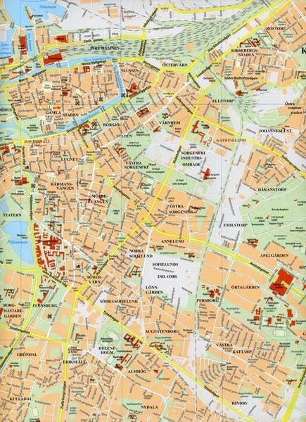 Produktbild: Malm&ouml; 1:12 000
