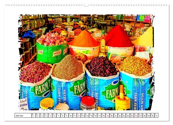 Produktbild: Bezauberndes Marokko (Wandkalender 2026 DIN A2 quer), CALVENDO Monatskalender