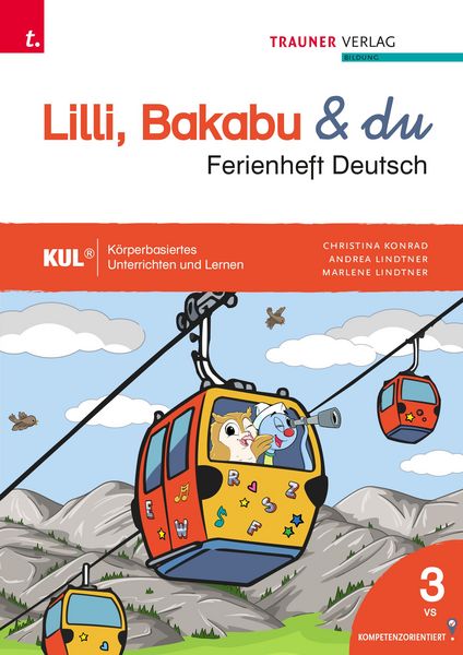 Produktbild: Lilli, Bakabu & du, Ferienheft Deutsch 3