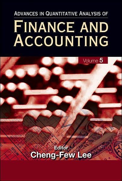 Produktbild: Advances in Quantitative Analysis of Finance and Accounting (Vol. 5)