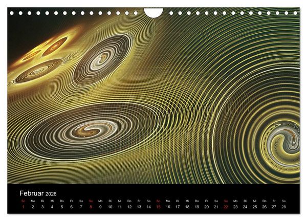 Produktbild: unbekannte Welten (Wandkalender 2026 DIN A4 quer), CALVENDO Monatskalender