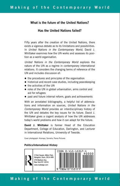 Produktbild: United Nations in the Contemporary World