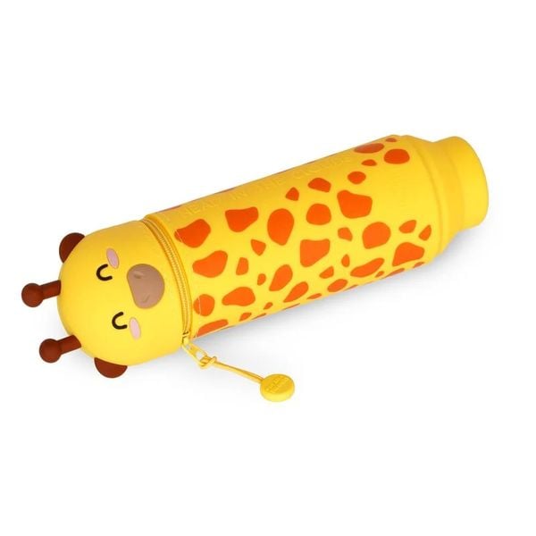 Produktbild: Legami 2-in-1 Federm&auml;ppchen aus Silikon - Kawaii - Giraffe