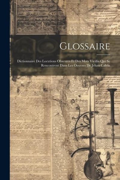 Produktbild: Glossaire