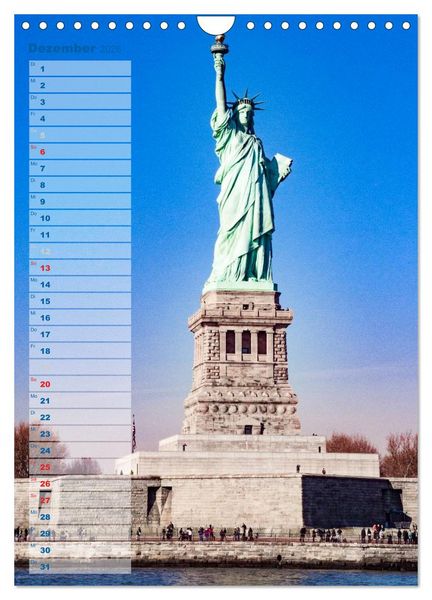 Produktbild: New York - Blickwinkel (Wandkalender 2026 DIN A4 hoch), CALVENDO Monatskalender