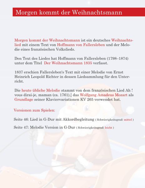 Produktbild: Die sch&ouml;nsten Weihnachtslieder f&uuml;r Gitarre einfach arrangiert