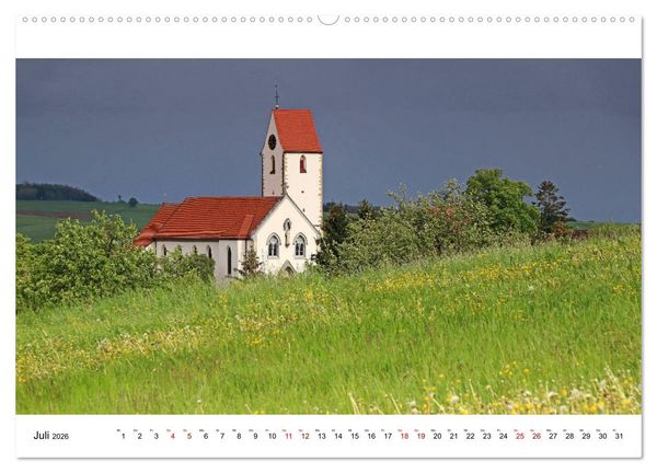 Produktbild: Hegau und See (Wandkalender 2026 DIN A2 quer), CALVENDO Monatskalender