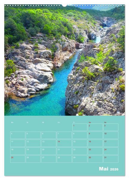 Produktbild: Fabelhaftes Korsika - Trauminsel im Mittelmeer (Wandkalender 2026 DIN A2 hoch), CALVENDO Monatskalender