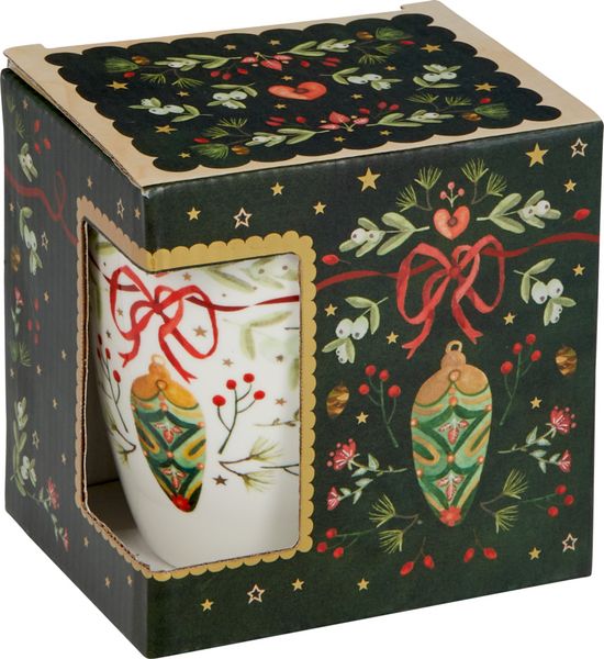 Produktbild: Porzellan-Tasse - Festliche Weihnachten