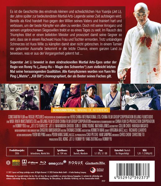 Produktbild: Jet Li's Fearless