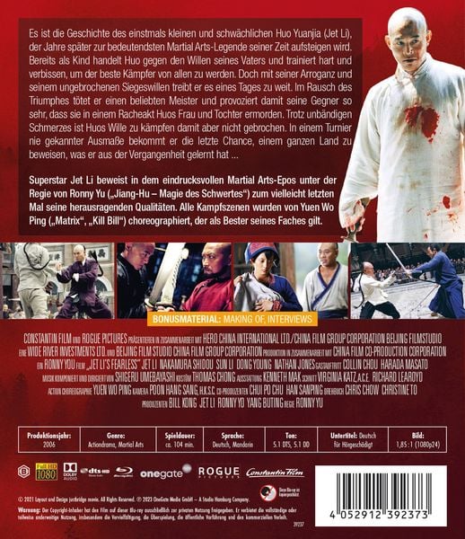Produktbild: Jet Li's Fearless