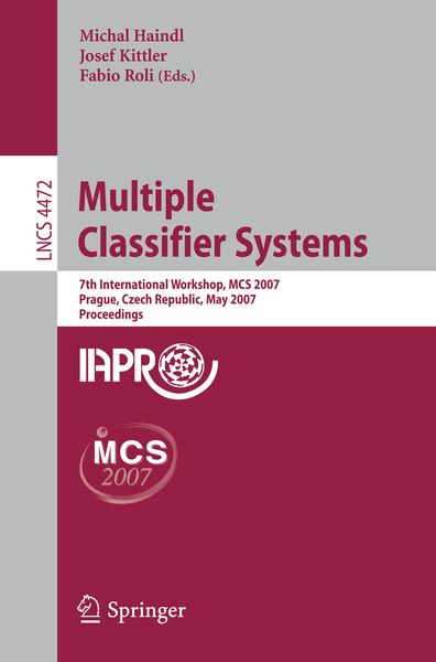 Produktbild: Multiple Classifier Systems