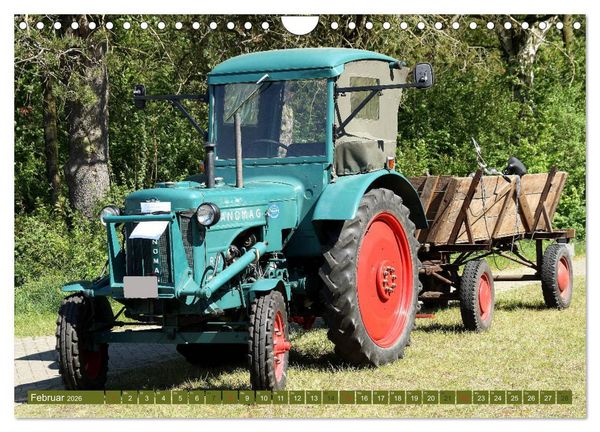 Produktbild: Traktoren - Altgediente Veteranen (Wandkalender 2026 DIN A4 quer), CALVENDO Monatskalender
