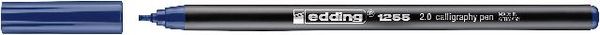 Produktbild: Kalligrafie-Stift edding 1255 calligraphy pen, 2,0 mm, stahlblau