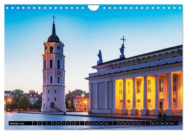 Produktbild: Entdeckungen im Baltikum (Wandkalender 2026 DIN A4 quer), CALVENDO Monatskalender