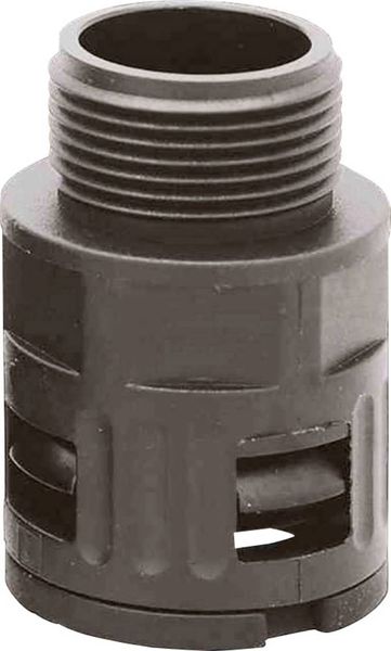 HELU 904831 HELUquick M Schlauchverschraubung Schwarz M40 Gerade 1St.