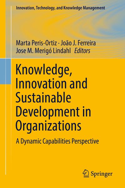Produktbild: Knowledge, Innovation and Sustainable Development in Organizations