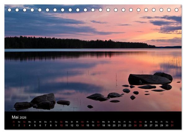 Produktbild: Lichter des Nordens (Tischkalender 2026 DIN A5 quer), CALVENDO Monatskalender