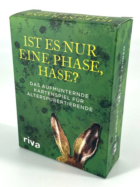 Produktbild: Ist es nur eine Phase, Hase? &ndash; Das aufmunternde Kartenspiel f&uuml;r Alterspubertierende