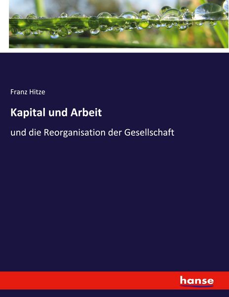 Produktbild: Kapital und Arbeit