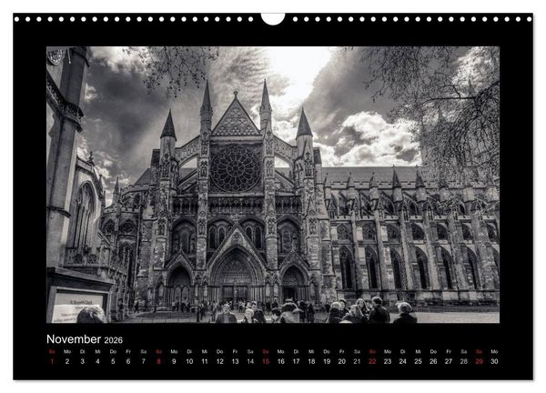 Produktbild: London-Bilder (Wandkalender 2026 DIN A3 quer), CALVENDO Monatskalender