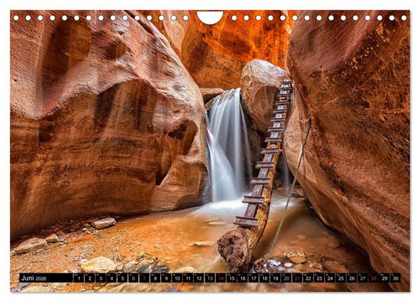 Produktbild: USA Kalender Deluxe (Wandkalender 2026 DIN A4 quer), CALVENDO Monatskalender