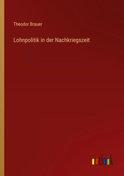 Produktbild: Lohnpolitik in der Nachkriegszeit