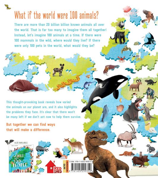 Produktbild: IF WORLD WERE 100 ANIMALS PB